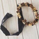 木の実のオーバルミニリース001(15cm×11cm)の画像