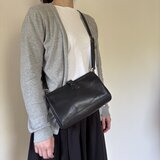 タンニンなめし アンティーク ドクターバッグ 2way ダレスバッグ レザーバッグ 牛革 ネイビーの画像