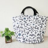 たっぷり入る♡花柄トートbagの画像
