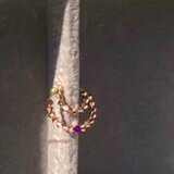 ★Crescent Moon | Anniversary Champagne★イヤーカフ 片耳の画像
