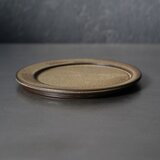 【ズレた丸プレート中 こげ茶結晶】の画像