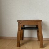 サイドテーブル 棚付きの画像