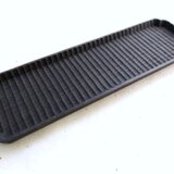 入隅 我谷盆 栗 36×11×2cm 鉄媒染の画像