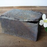 窯変小箱花入