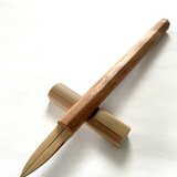 竹ペン　木軸はトチノキの画像