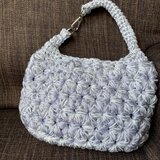紫陽花ミニバッグ　ラベンダーの画像