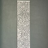 呼吸する和紙のタペストリー／縦114.5cm 横29.7cm〈一点物〉の画像
