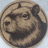 コースター　カピバラの画像