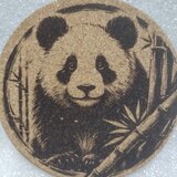 コースター　パンダの画像