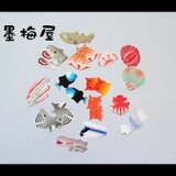 【フレークシール】深海魚・深海生物【15柄×各2枚の30枚入り】の画像