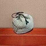 着物　絞りはまぐり巾着（小）の画像
