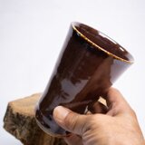 紫銅窯変2025 たっぷり入る ビアカップの画像