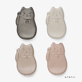 選べる箸置き２点セット おすまし招き猫 ふくふく ／ 手作り 陶器 ネコモチーフ 縁起物 和風 食卓 動物 アニマルの画像