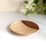 接ぎ木の小皿　Φ14.5cm　の画像