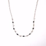 -Black Diamond- silver necklaceの画像