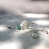 -Karensilver・Aventurine- braid braceletの画像