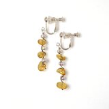 -Amber・Pearl- braid pierce/earringの画像