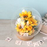 誕生月の天然石  フラワーバルーン  -ひまわり-の画像