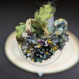 コサージュ野の花たち（エバーグリーン色）A94の画像