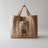 annco nylon tote [beige gold]の画像