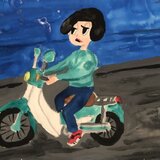 スーパーカブおかっぱこの画像