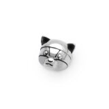 くま ぬいぐるみ ピアス/シルバー925 片耳用/セカンドピアス つけっぱなし/シルバーアクセサリー/hrn03の画像