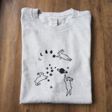 Tシャツ＊宇宙で遊ぶウサギたちの画像