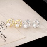 ピアス パール 透かしの画像