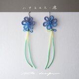 ピアス「ハナトモス・漂」の画像