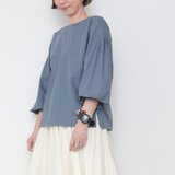 新作５/30まで送料無料　4lines blouse / blueの画像