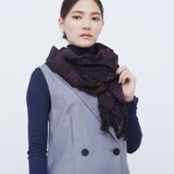 丸亀絣織物　ストール -竹笹-の画像