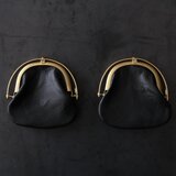 コインケース ＜鹿革黒染＞ 小銭入れ　の画像