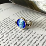 [Fontaine de Lourdes] ring - blue antiqueの画像