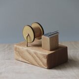 無垢材のマステカッターの画像