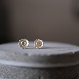 真鍮&シルバーピアス daisyの画像