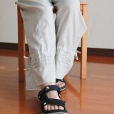 ペチパンツ　ダブルガーゼ　グレー