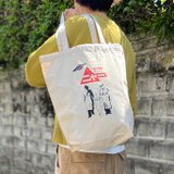 超常現象キャットニャー ショルダー トートバック　ナチュラルの画像