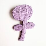 北欧風お花の刺繍ブローチ【hokuo】#3７1の画像
