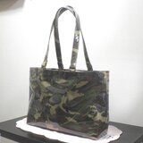 BagビニールA4Long／スジ入り迷彩の画像