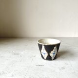 黒ロンバス柄　フリーカップ