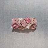 【特別限定価格】✳Blossom Pink － 春を呼ぶピンクの紫陽花バレッタ✳の画像