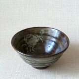 盌（抜絵 蟹紋b）の画像
