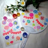 消しゴムはんこ「花火・祭・ちょうちん②」12個の画像