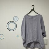 着心地のよい日常服　オーガニックキャニオン　コットン　ラベンダーグレーの画像