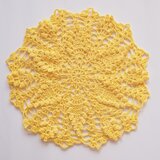 starbo ドイリー イエロー【25.0cm】の画像