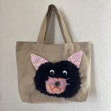 猫のトートバッグ③の画像