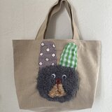 うさぎのトートバッグ②の画像