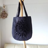 おはなの小さなおでかけバック＊ブラック＊の画像