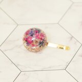髪を結んだ後のワンポイントに【ヘアピン】の画像
