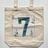 totebag /ヴィンテージファブリックのパッチワーク　トートバッグ■tf-377gの画像